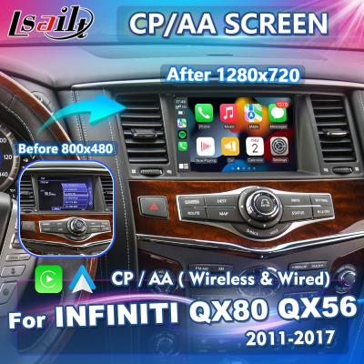 中国 Infiniti QX80 QX56 2011-2017年のための無線人間の特徴をもつ自動Carplay 8のインチHDスクリーン 販売のため