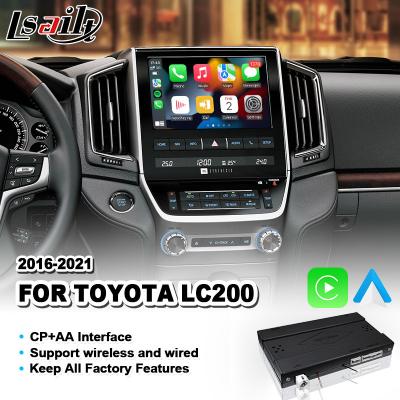 China Auto relação sem fio de Carplay Android para o Toyota Land Cruiser 200 VX VX-R V8 LC200 VXR 2016-2021 à venda