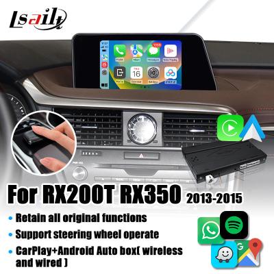 China Lsailt CarPlay Interface for Lexus RX RX200T RX350 with Android Auto, Mirror Link,Google Map for sale