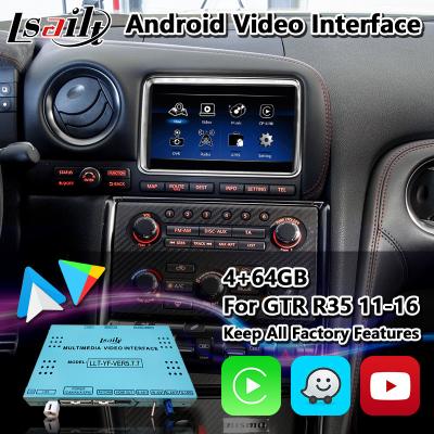 Κίνα Lsailt Android Multimedia Video Interface Carplay Για το Nissan GTR GT-R R35 προς πώληση