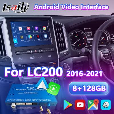 China Lsailt CP AA Android Multimedia Video Interface for Toyota Land Cruiser 200 GXL Sahara VX VXR VX-R LC200 2016-2021 for sale