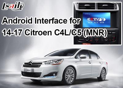 China Interfaz video para Citroen, mercado de Google/Google Map/WiFi/3G de la navegación de Android en venta