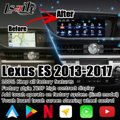 Chine ES300h ES250 ES350 Lexus Mise à niveau de l'écran Android Carplay Android Auto Dash Cam 10,25 