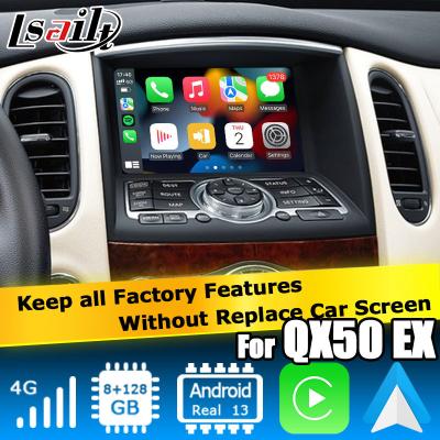 China Infiniti QX50 / EX EX35 EX37 Car android 13 System interface box With carplay android auto Display Lsailt for sale