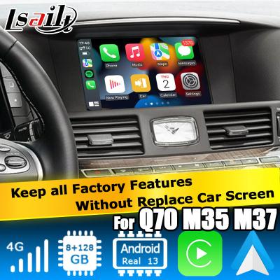 China Android 13 8+128 Carplay video Interface For Infiniti Q70 / M35 M37 Fuga Support Youtube for sale