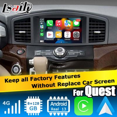 China Android 13 System Wireless Carplay Interface For Nissan Quest RE52 Elgrand E52 2011-2020 for sale