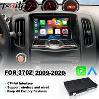 Κίνα Ασύρματο Carplay Android Auto Mirrorlink Διασύνδεση Για το 2009-2020 Nissan 370Z GT Nismo προς πώληση