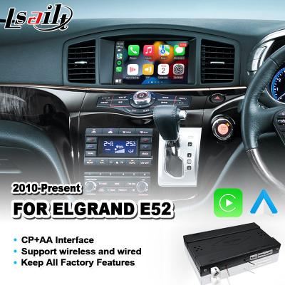 China Interfaz de vídeo de Carplay inalámbrico para Nissan Elgrand E52 2010-2022 IT08 08IT en venta