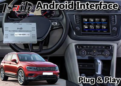 Cina Video interfaccia di Lsailt Android 9,0 Volkswagen per navigazione tiguan Youtube Google di GPS dell'automobile di VW in vendita