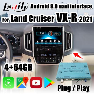 중국 PX6 CarPlay/Android 멀티미디어 인터페이스 포함 Android Auto, Land Cruiser 2020-2021 VX-R용 YouTube 판매용