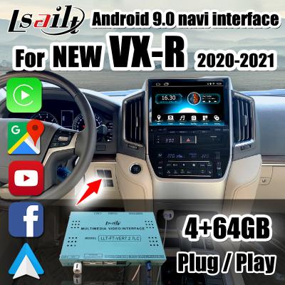 China 4+64GB CarPlay/Android Auto interface included Waze , YouTube , Netflix for Land Cruiser 2020-2021 VX-R for sale