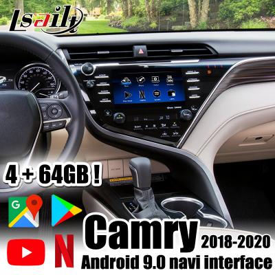 China Auto-Schnittstelle 4GB PX6 Android 9,0 Toyota Android für Unterstützung Netflix, YouTube, CarPlay, Google-Spiel Camry 2018-2021 zu verkaufen