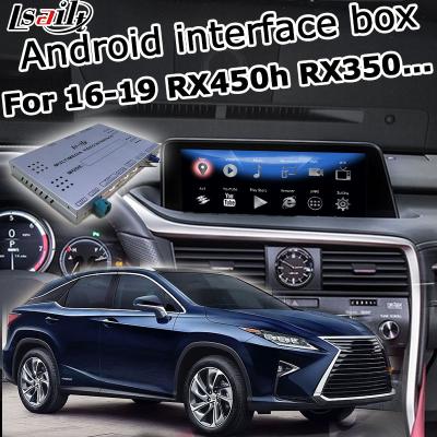 Chine Boîte carplay de navigation de la version 4GB RAM Android de RX350 RX450h Lexus Video Interface 16-19 à vendre