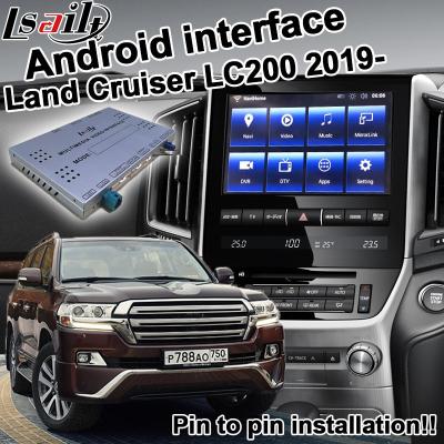 중국 Toyota Land Cruiser LC200 자동차 비디오 인터페이스 업그레이드 Carplay Android 자동 내구재 판매용