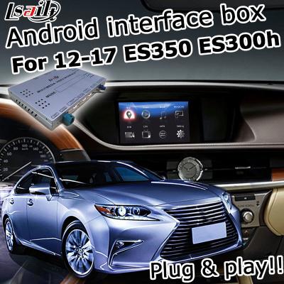 China ES250 ES350 ES300h Lexus Video Interface Android auto carplay Navigation Box optional carplay and android auto for sale