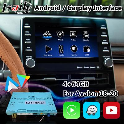 중국 Toyota Avalon Camry RAV4 Panasonic용 Lsait 4+64GB Android 인터페이스 GPS 항법 판매용