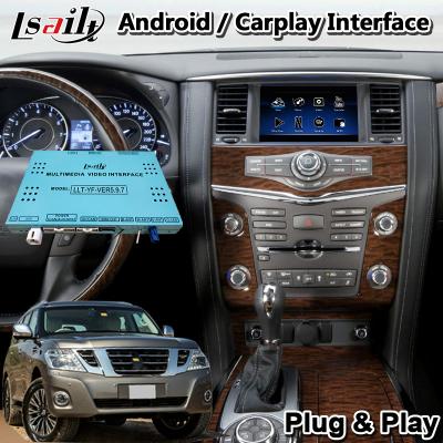 중국 2012-2017 Nissan Patrol Y62용 Lsailt 4+64GB Android 비디오 인터페이스 무선 Carplay 판매용