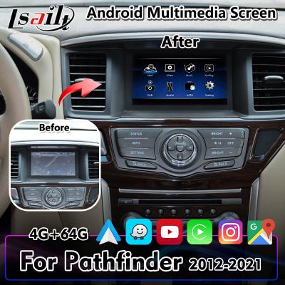 中国 Lsailt Android Carplay ビデオ インターフェイス カー マルチメディア スクリーン 日産 パスファインダー R52用 販売のため