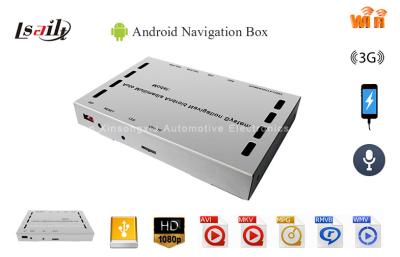 China Car AV Boxes GPS Android Navigator Box Flash Memory 8G 1.2G ~ 1.6G Hz TF Card for sale