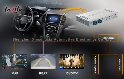 China HUIVERING 6,0 Cadillac-Doos van de Navigatie de Videointerface met TV/Bluetooth/woont omkeren die bij Te koop