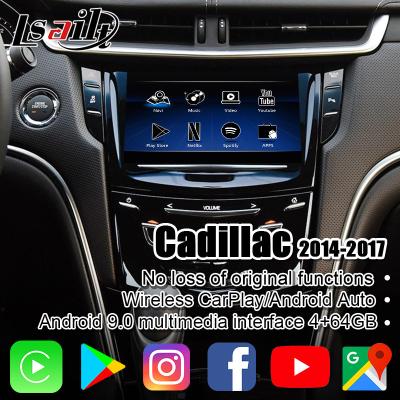 Chine Interface visuelle des multimédia 4GB pour ATS de Cadillac XTS SRX avec CarPlay sans fil, Google Map, Waze, PX6 RK3399 à vendre