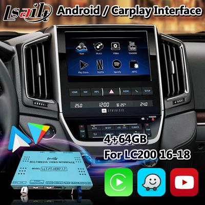 China Lsailt Android Video Interface Wireless Carplay For 2017 Toyota Land Cruiser LC200 VXR for sale