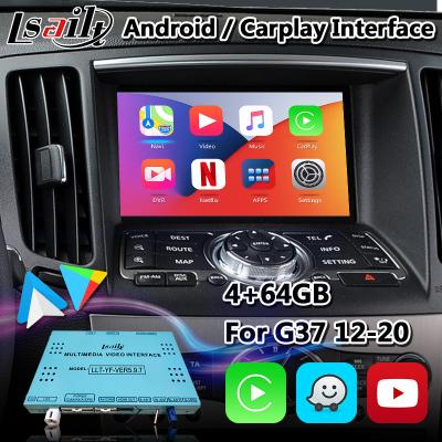 China Android Carplay Interface for Infiniti G37 With GPS Navigation Android Auto NetFlix for sale