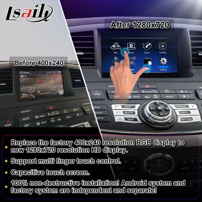 중국 8 Inch Car Multimedia Display RK3399 / PX6 Processor For 2008-2010 Infiniti M35 M45 M37 판매용