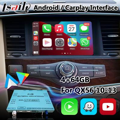 China Wireless Carplay Android Car Multimedia Video Interface For Infiniti QX56 2010-2013 for sale