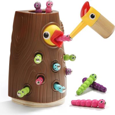 China Boys Girls Magnetic Bird Feeding Game For Fine Motor Skills Development BPA Free for sale