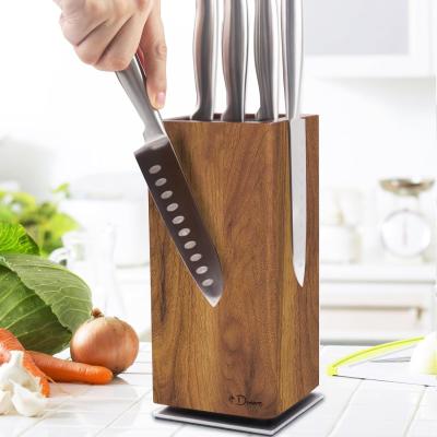 Chine Dispositif de rangement de couteau magnétique de grande capacité rotatif pour comptoir de cuisine à vendre