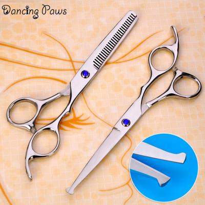 China Sustainable Moderately Priced 6 Inch Stainless Steel Dog Grooming Scissors Set for sale