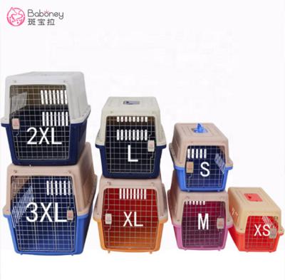 China Pet Products Breathable Pet Cage Airline Approved Optional Carrier Cage Multi-pattern Custom Dog Cage for sale