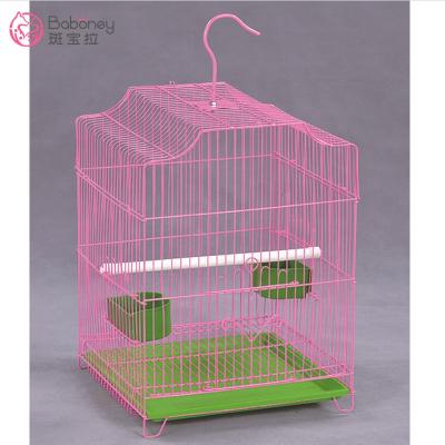 China China hand wash pet supply large bird cage/parrot cage foldin/starling cage plating for sale