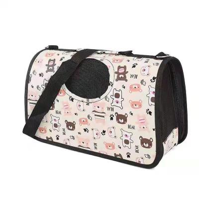 China Breathable China Pet Product Fashion Oxford Material Airline Approved Bag Pet Carrier With Zipper for sale