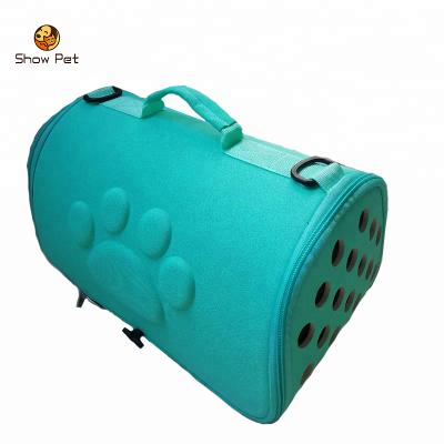 China Breathable EVA Cat Carrier Dog Bag Airline Approved Pet Travel Bag Size S for sale