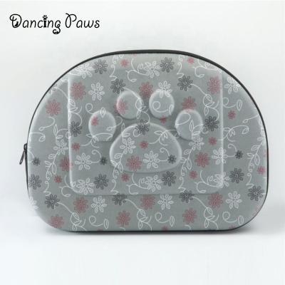 China Breathable Printing EVA Cat Carrier Dog Bag Airline Approved Pet Travel Bag for sale