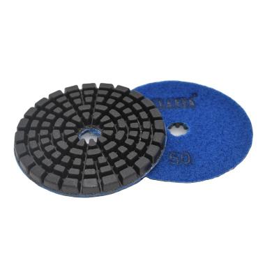 China Hotels 4 Inch Concrete Cement Discs Grinding Polishing Pads for sale