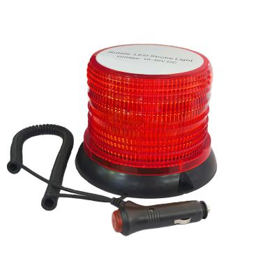 China most hot-selling DC10-30V 72LED SMD2835 strobe and TURN function with magnetic base LED warning light for school bus T-TTX1025B-72B for sale