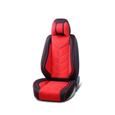 China Universal Full Set Fit Topfit Leather Car Cushion Waterproof/Dustproof/Non-Slip/Easy Clean Car Perfect Custom Seat Cover for sale