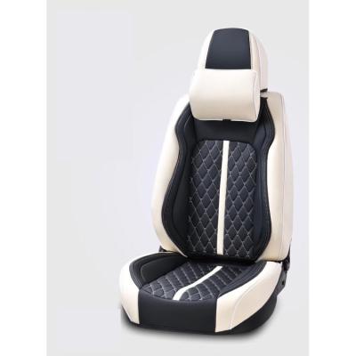 China New design car cushion waterproof/dustproof/anti-slip/easy clean leather seat cover with full set leather car seat covers universal for sale