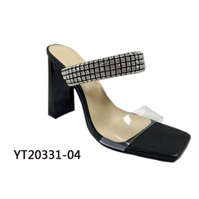 China 2022 New Hot Sale Anti-odor Rhinestone Women's Slippers, High Heel Pumps For Women for sale