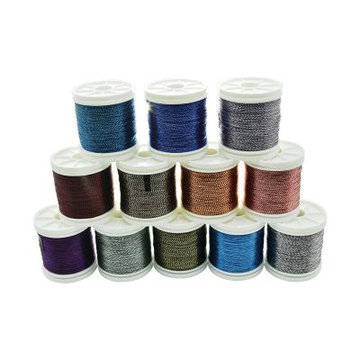 China 180 Yards/Unit 120D Size B+ Metallic Professional Rod Winding Wire 180m / 120D for sale