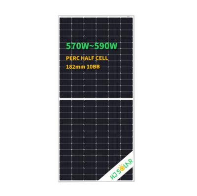 China Solar power system paneles costos de solares rate mono solar power kit 550w 570W 580W 590W 1000w solar panels for sale