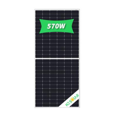 China Mono Solar Panels 570w 575w 580w 585w 590w Mono Solar Power System 570 Watt PV System For Home Project for sale