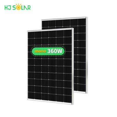 China Solar System Solar Street Light A Grade Price 240W 300W 360W 400W Mono Solar Panel 12V Solar Photovoltaic Module for sale