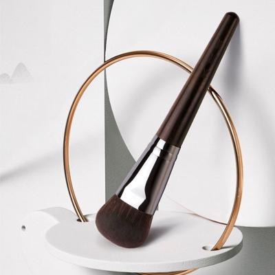 China Luxuryl Artificial Hair Foundation Cosmetic Brush Pen&tool Bevel Base Makeup Brush Base Makeup Brush Chichodo Ebony Makeup Brush for sale