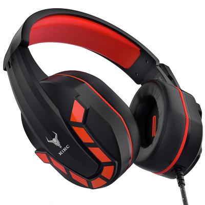 China Best Kids Over-Ear KIKC Ps4 3.5mm Gaming Headset Cheap PC Stereo Lightweight Earphone Custom Logo for sale