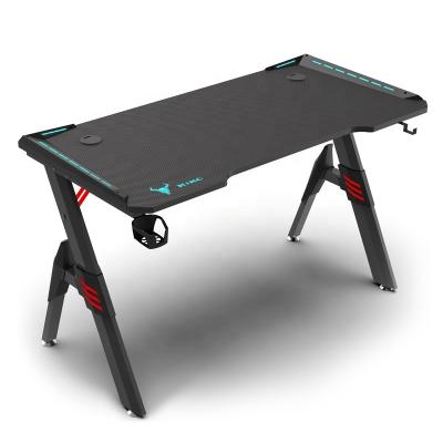 China Gaming Desk OEM Computer PC Laptop Extendable Good Quality Gaming Table For RGB Corner for sale