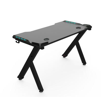 China Wholesale Adjustable L/K(Height)Shape Computer Desk Wooden Steel Game Table Comput Can Chair Custom Set for sale